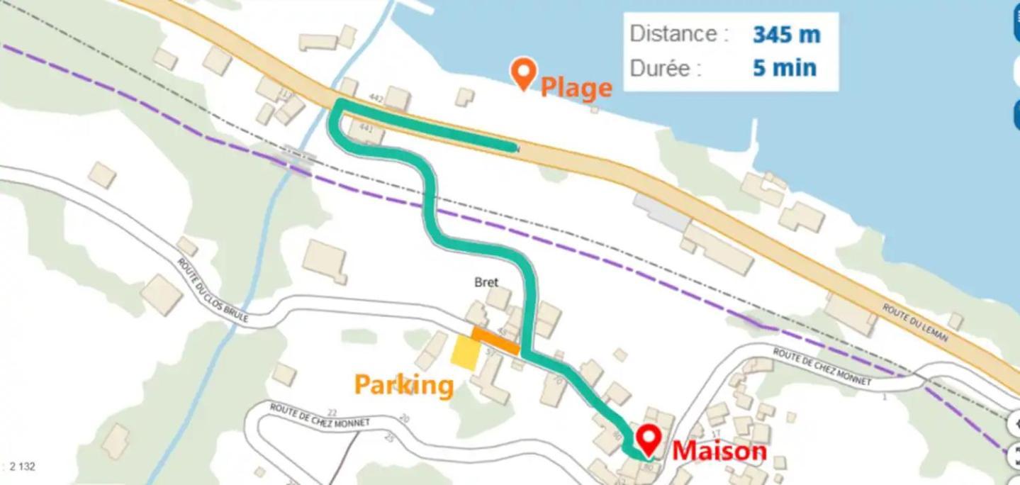 Chez Malou & Hugo Vue Lac Proche Suisse & Stations ! Saint-Gingolph Εξωτερικό φωτογραφία